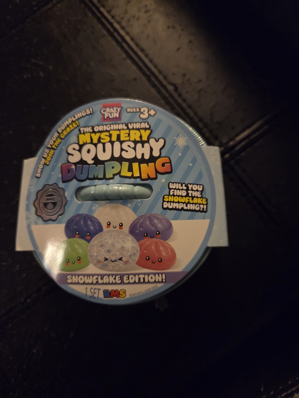 Crazy Fun Original Viral Mystery Squishy Dumpling Snowflake Edition Mystery